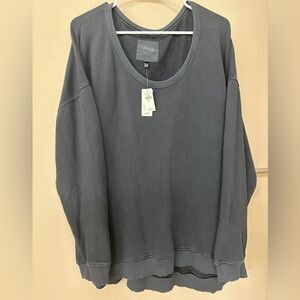 Aerie Oversized Pullover - Dark Grey